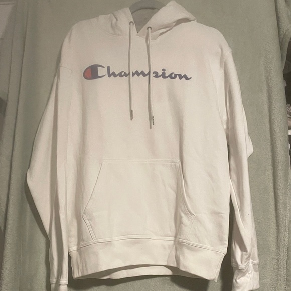 Champion Other - Champion Off-White Hoodie with Logo